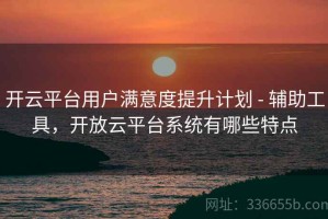 开云平台用户满意度提升计划 - 辅助工具，开放云平台系统有哪些特点