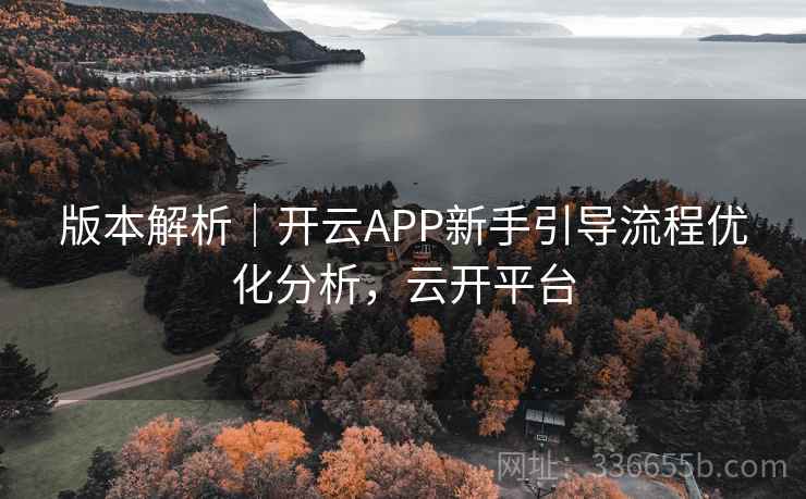 版本解析|开云APP新手引导流程优化分析,云开平台 版本解析|开云APP新手引导流程优化分析,云开平台